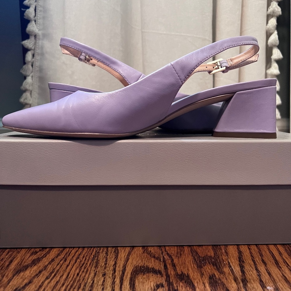 Franco Sarto Lilac Slingback Size 7.5